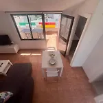 Lidia Planta 2, La Carihuela 1ª Linea Playa, Vistas Mar, Buhardilla 1 Dormitorio, 40 M2, 1-3 Huesped, Terraza, Wifi Lejlighed