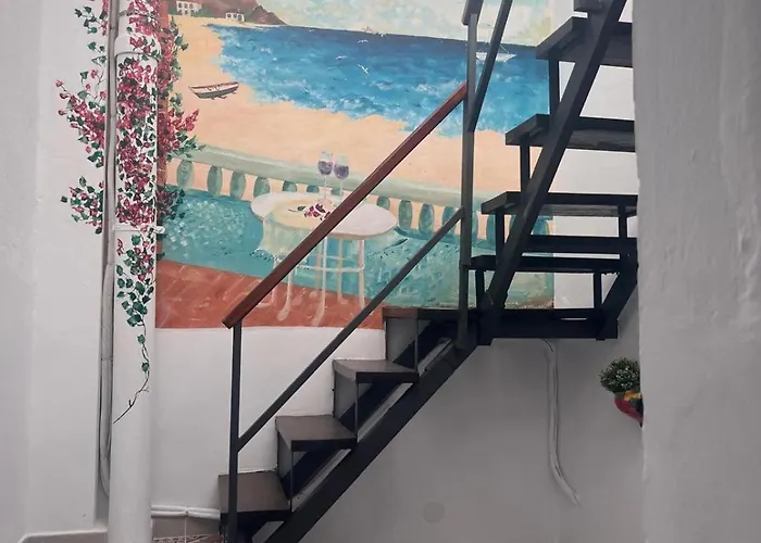 Apartment Lidia Planta 2, La Carihuela 1ª Linea Playa, Vistas Mar, Buhardilla 1 Dormitorio, 40 M2, 1-3 Huesped, Terraza, Wifi Torremolinos